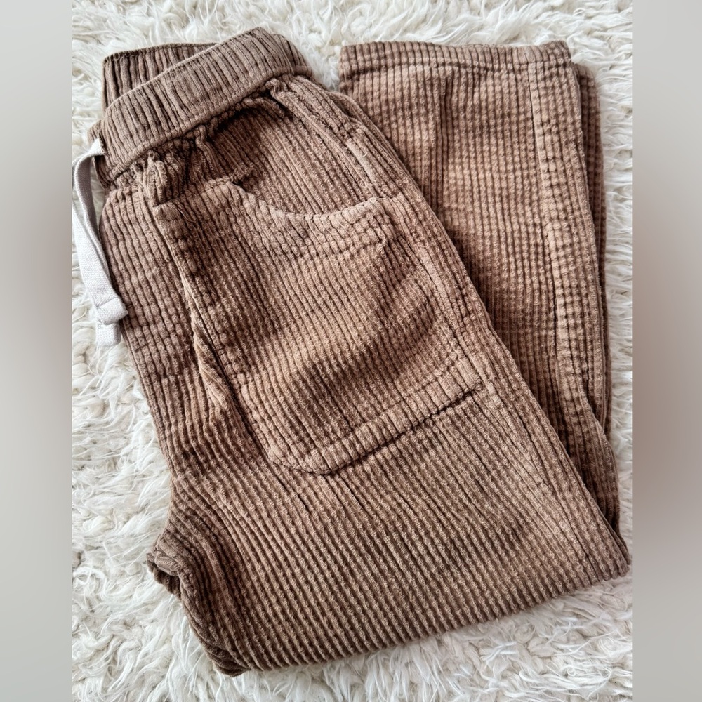 Easy Peasy Organic Cotton Corduroy Drawstring Pants